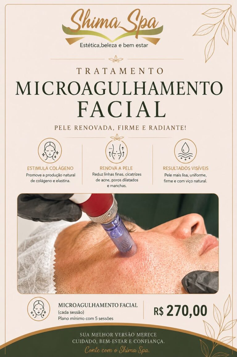 Microagulhamento Facial - Shima Spa