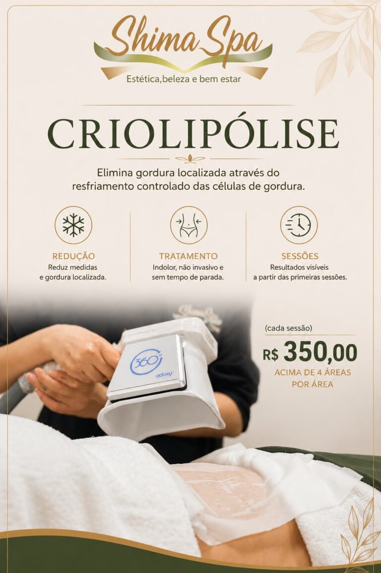Criolipólise - Shima Spa